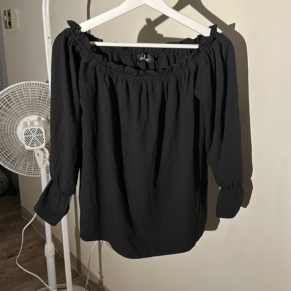 off the shoulder long sleeve